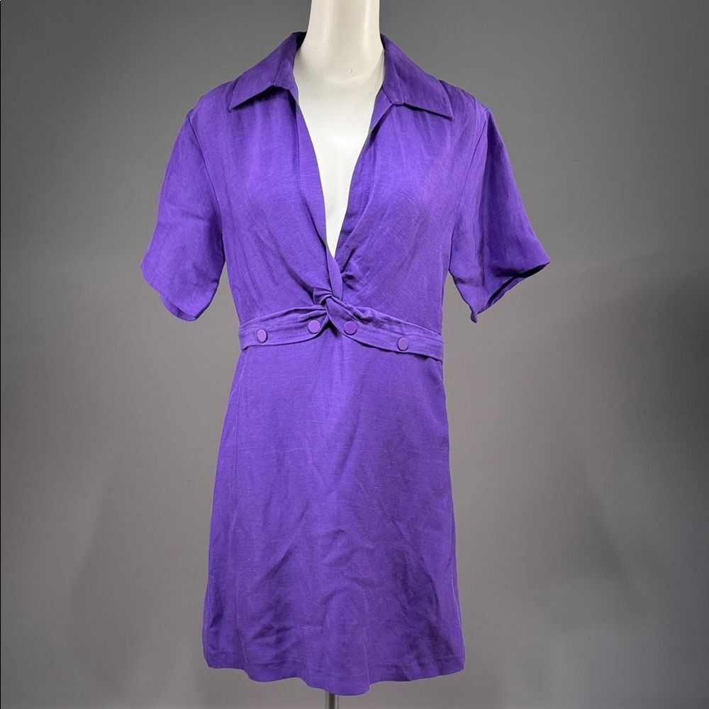 Sandro Purple Midi Dress (R9)